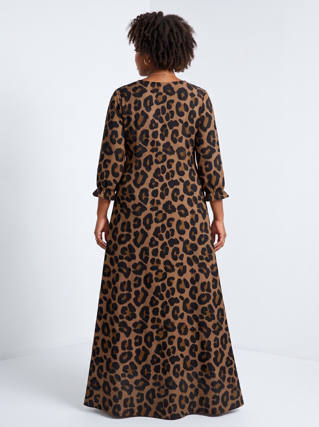 'Mama' Long Sleeve Maxi Dress