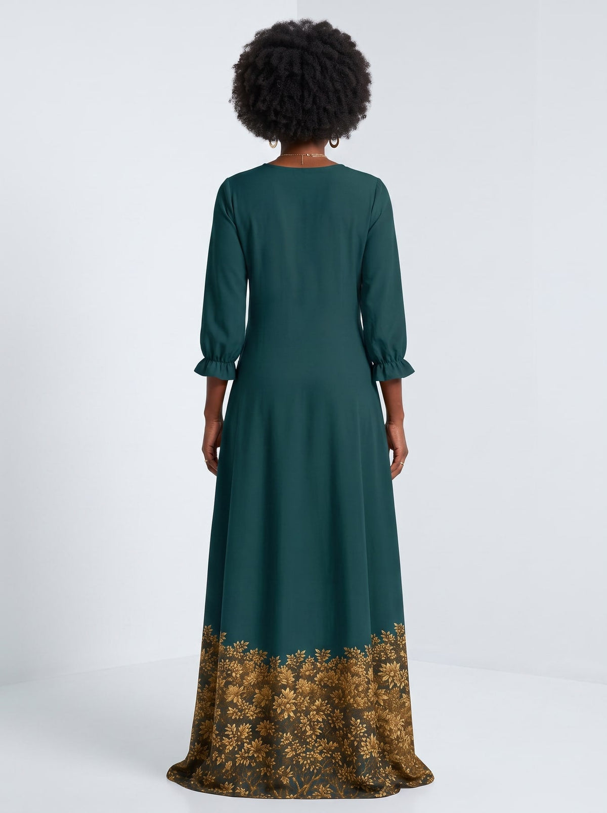 'Imara' Long Sleeve Maxi Dress