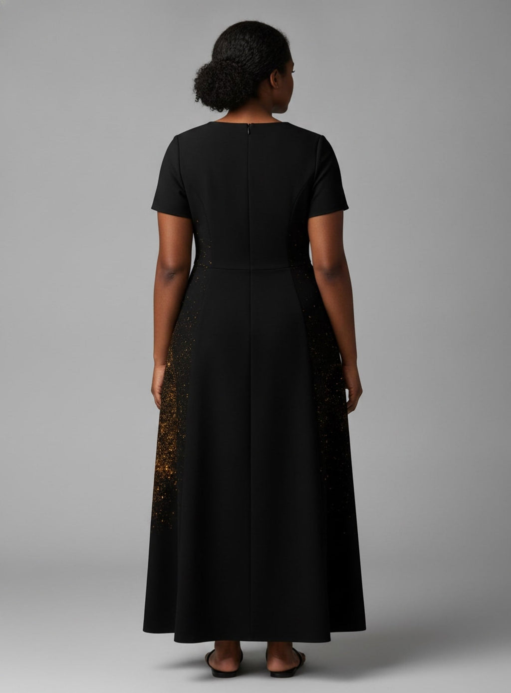 'Tunu' Short Sleeve Maxi Dress