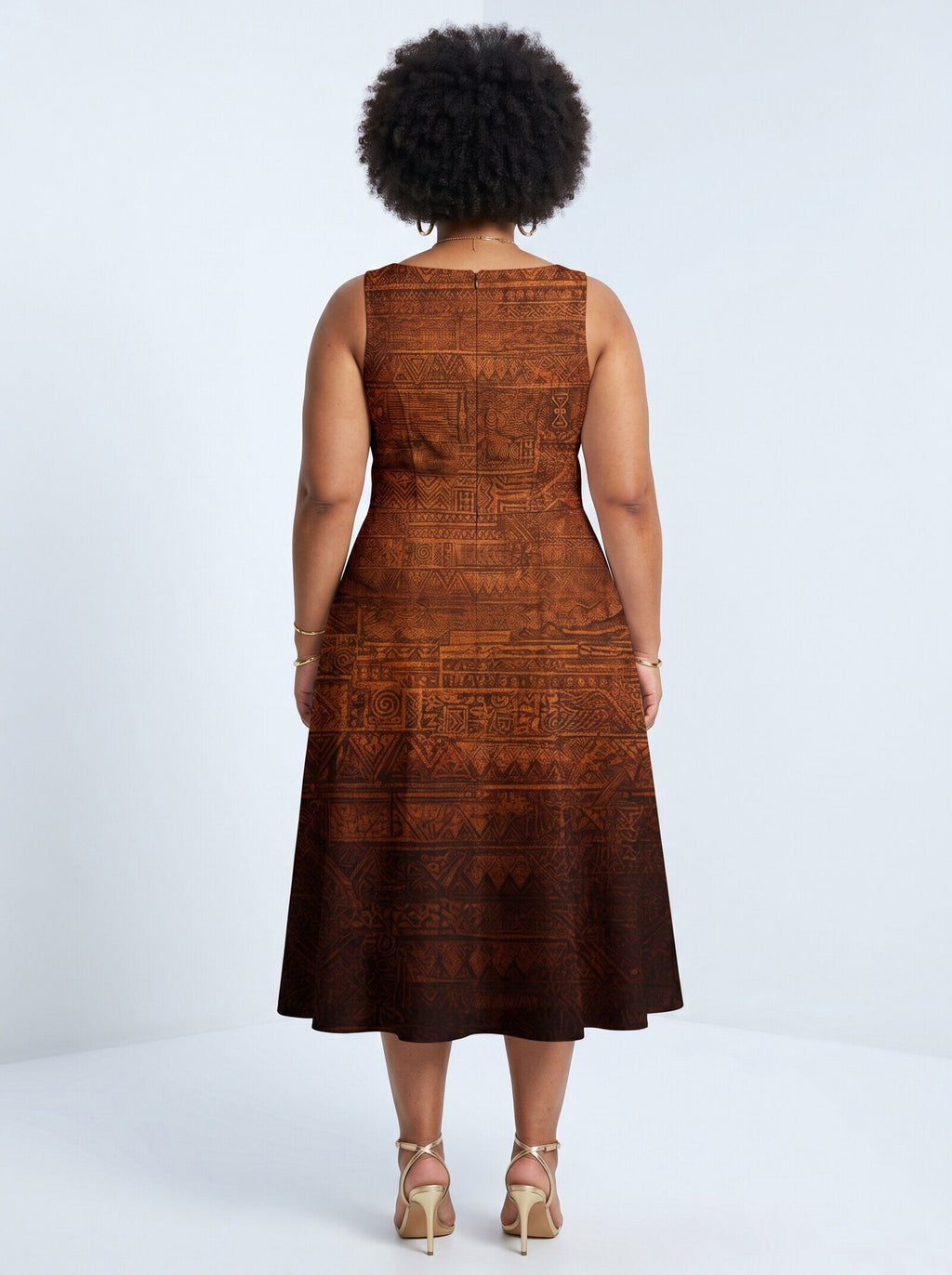 Black Girl Magic Cotton Corset Dress