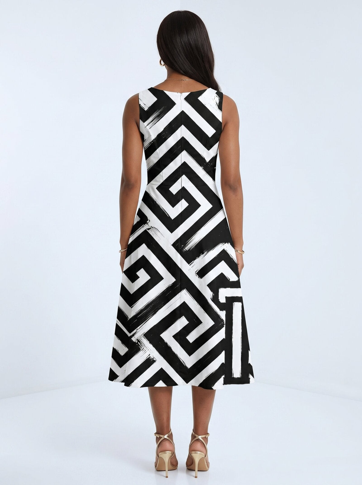 'Zamu' Cotton Corset Dress