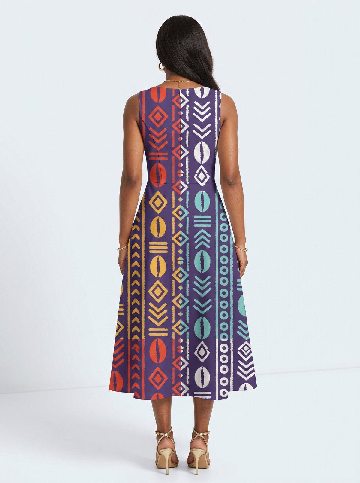 'Oshun Zamani' Cotton Corset Dress