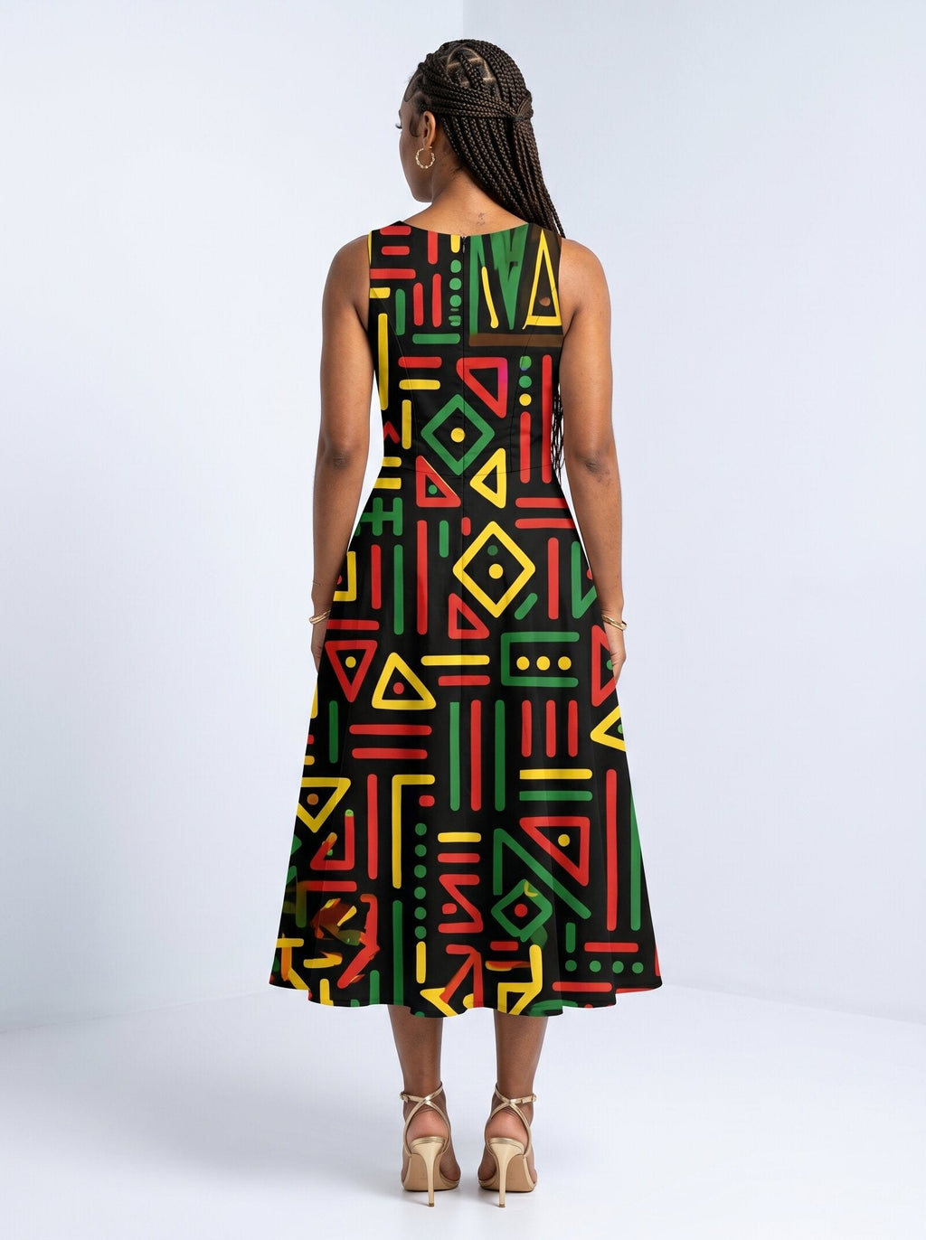 'Nairobi' Cotton Corset Dress