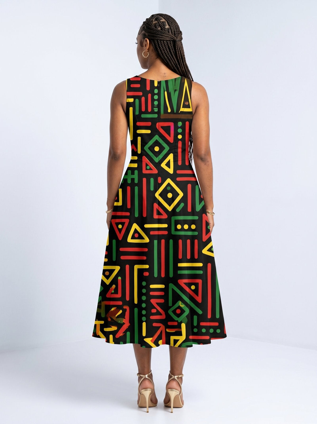 'Nairobi' Cotton Corset Dress