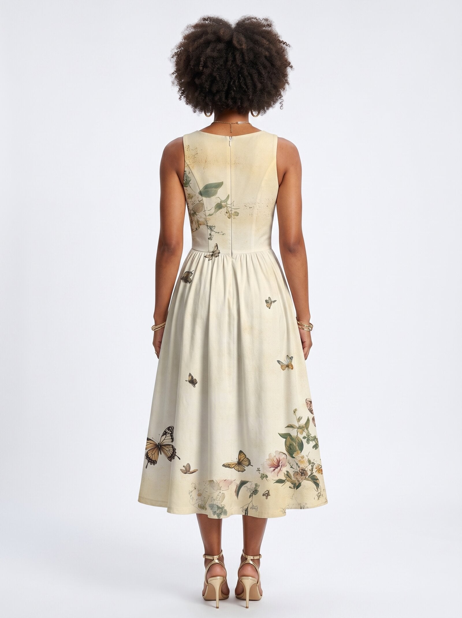 Gorgeous Black Queen Cotton Corset Dress