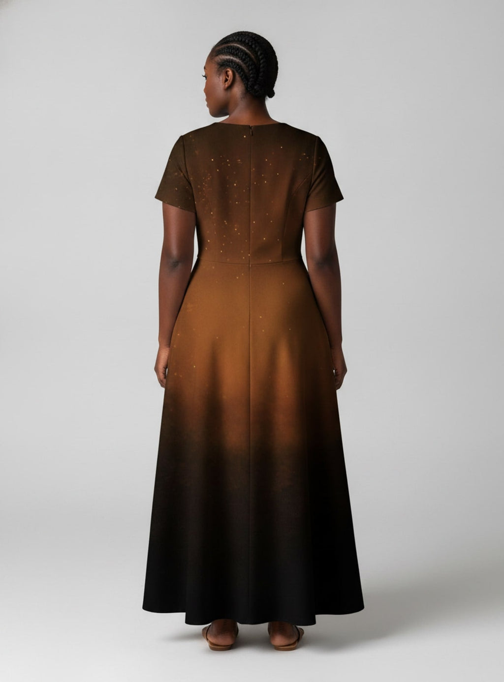 'Thamani' Short Sleeve Maxi Dress