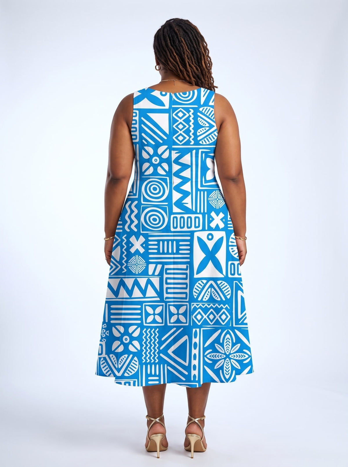 'Anga' Cotton Corset Dress