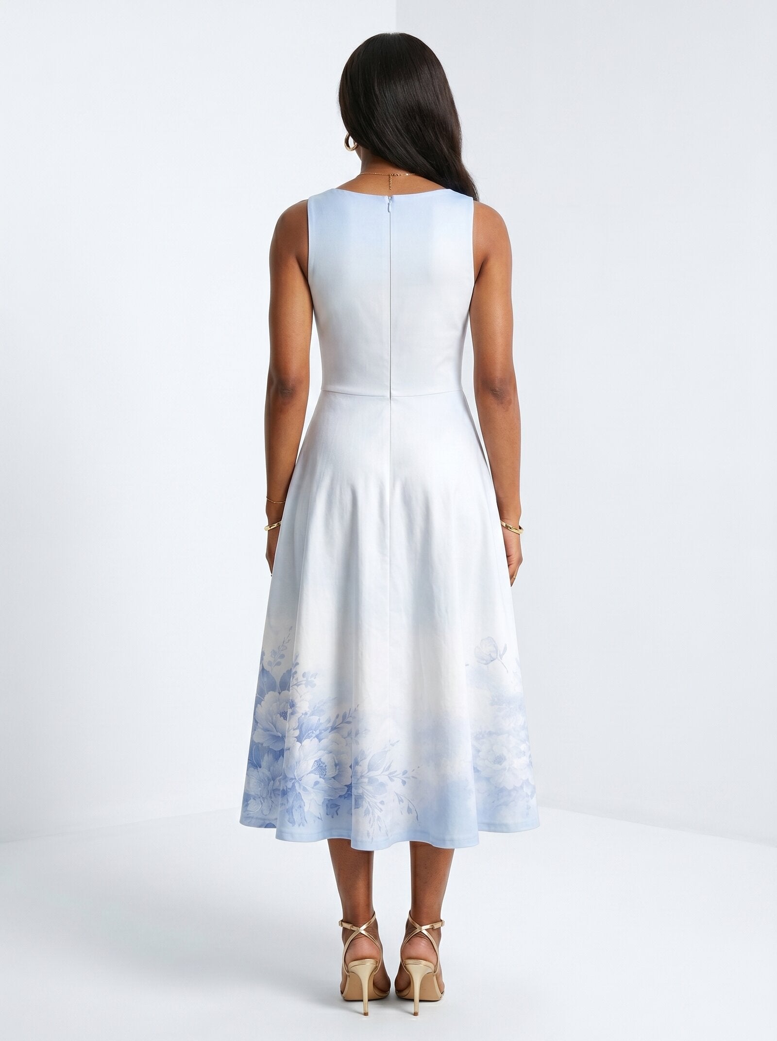 'Neema' Cotton Corset Dress