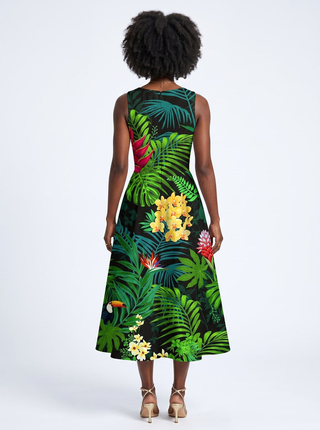 'Kitropiki' Cotton Corset Dress
