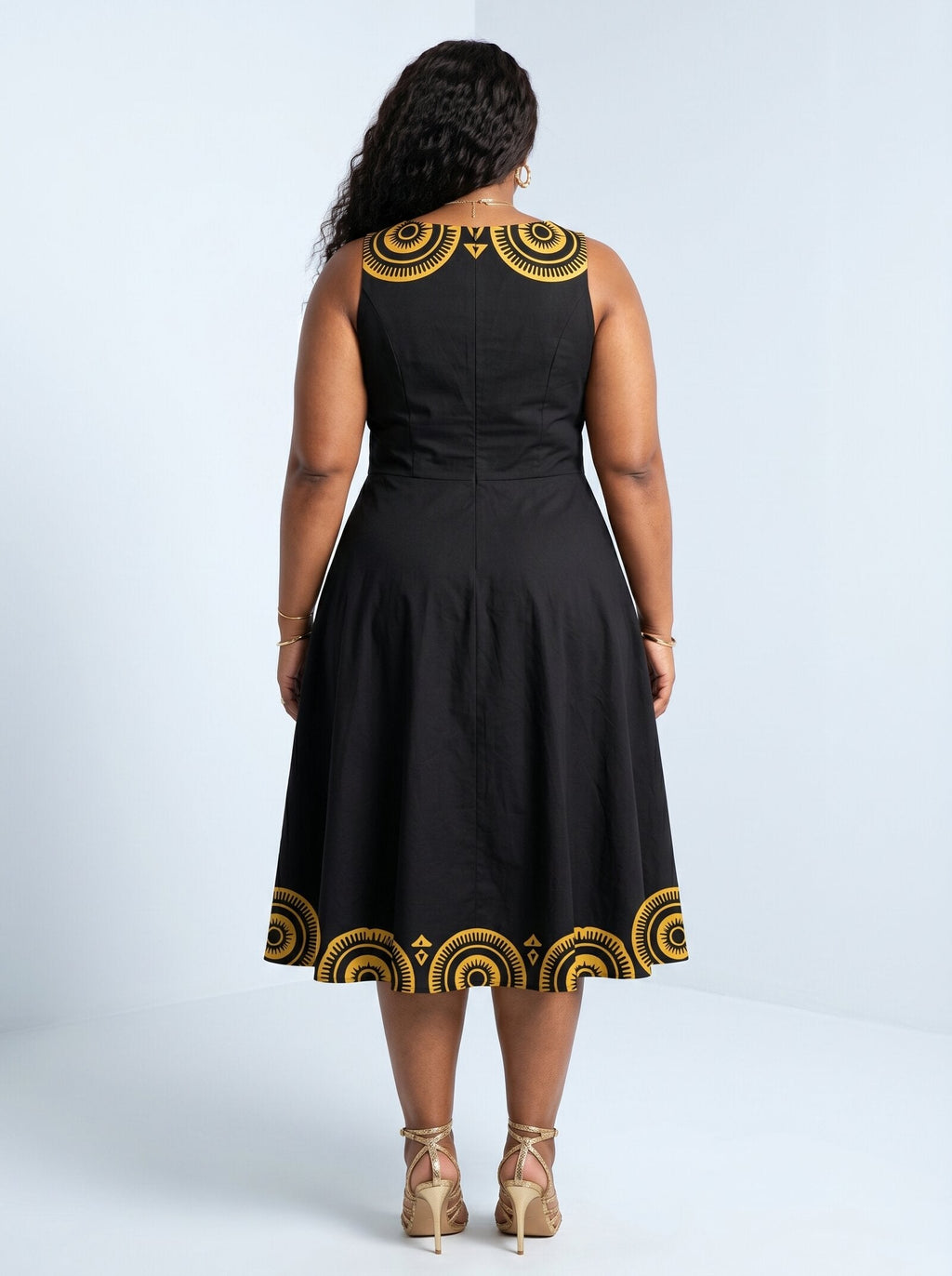 'Mamafo' Cotton Corset Dress