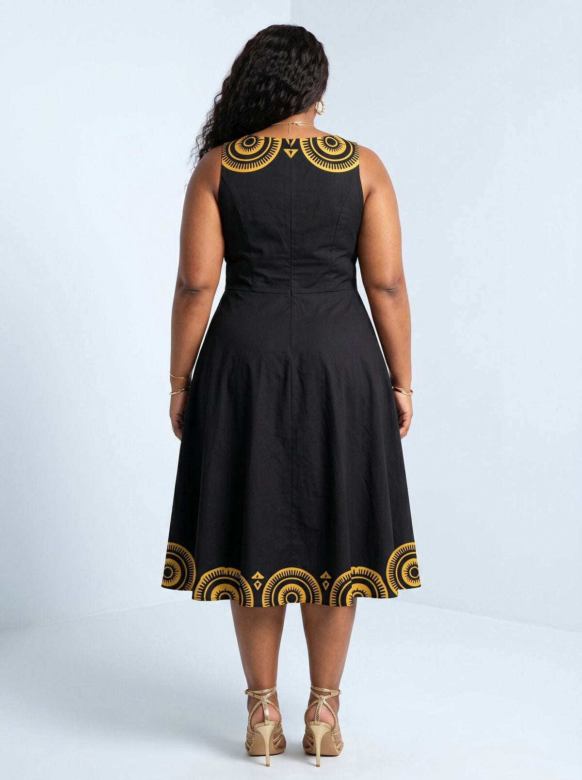 'Mamafo' Cotton Corset Dress