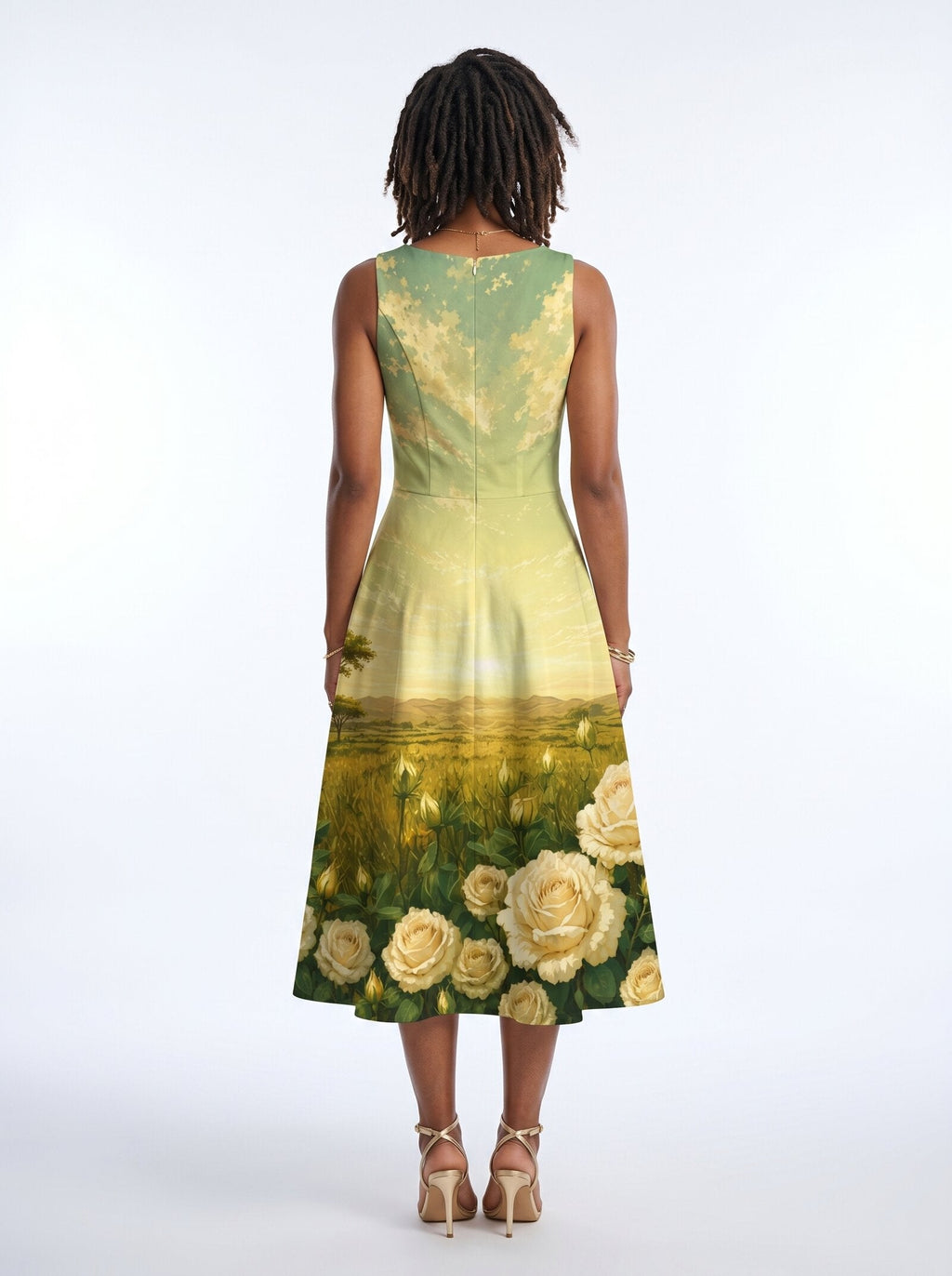 'Tulia' Cotton Corset Dress