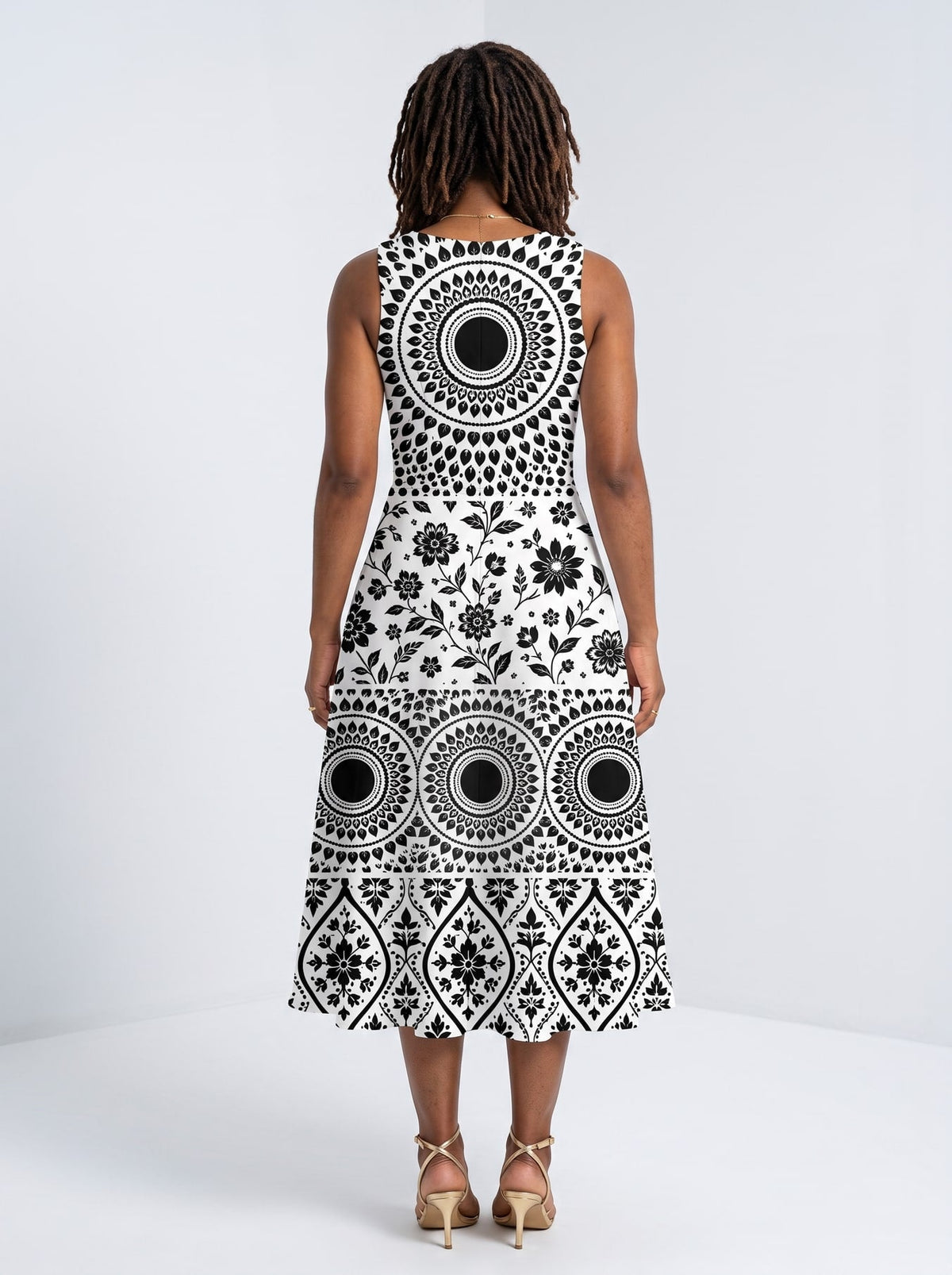 'Mwanga' Cotton Corset Dress