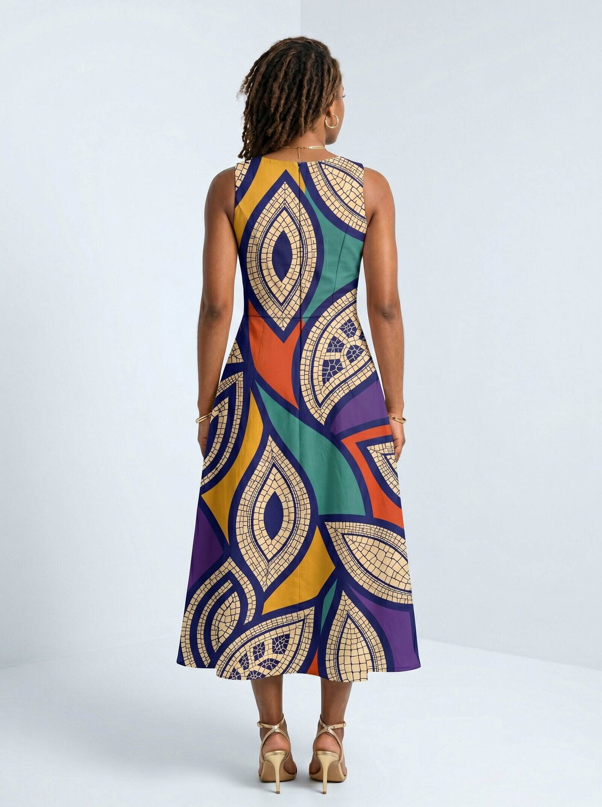 'Johari' Cotton Corset Dress