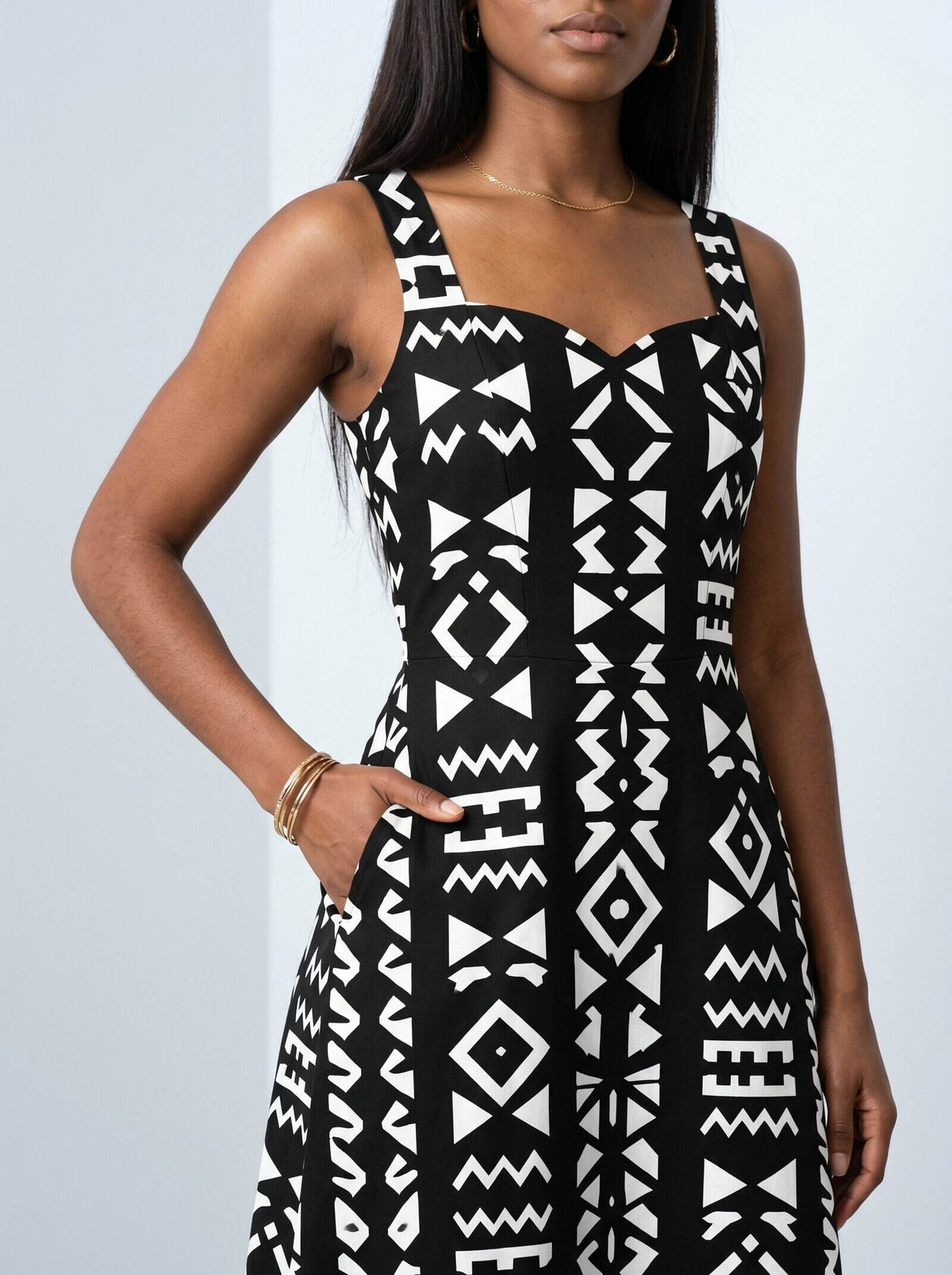 'Kuba' Cotton Corset Dress