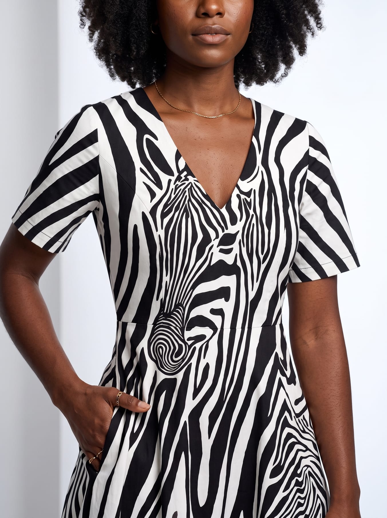 'Punda' Short Sleeve Maxi Dress