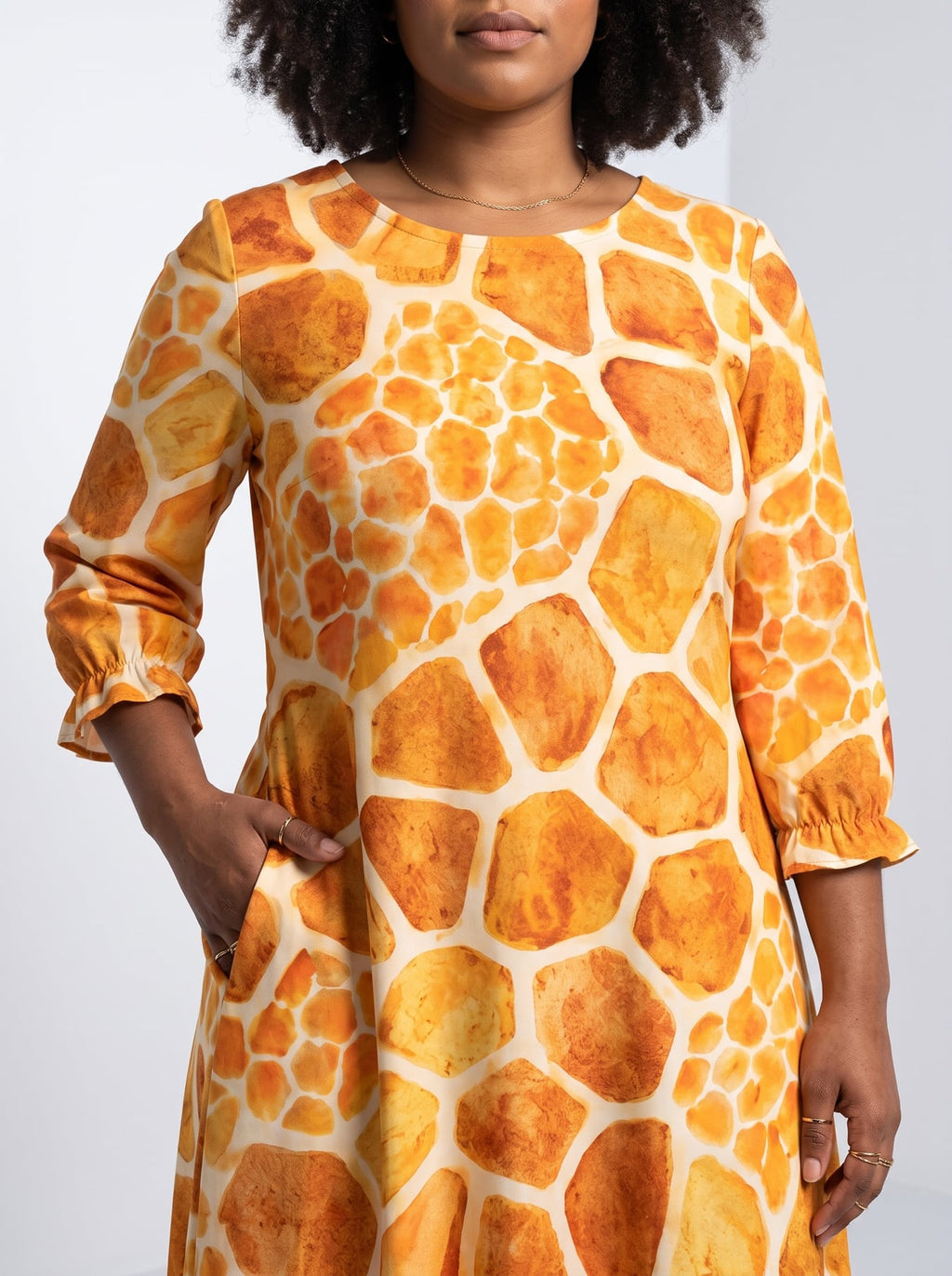 'Twiga' Long Sleeve Maxi Dress