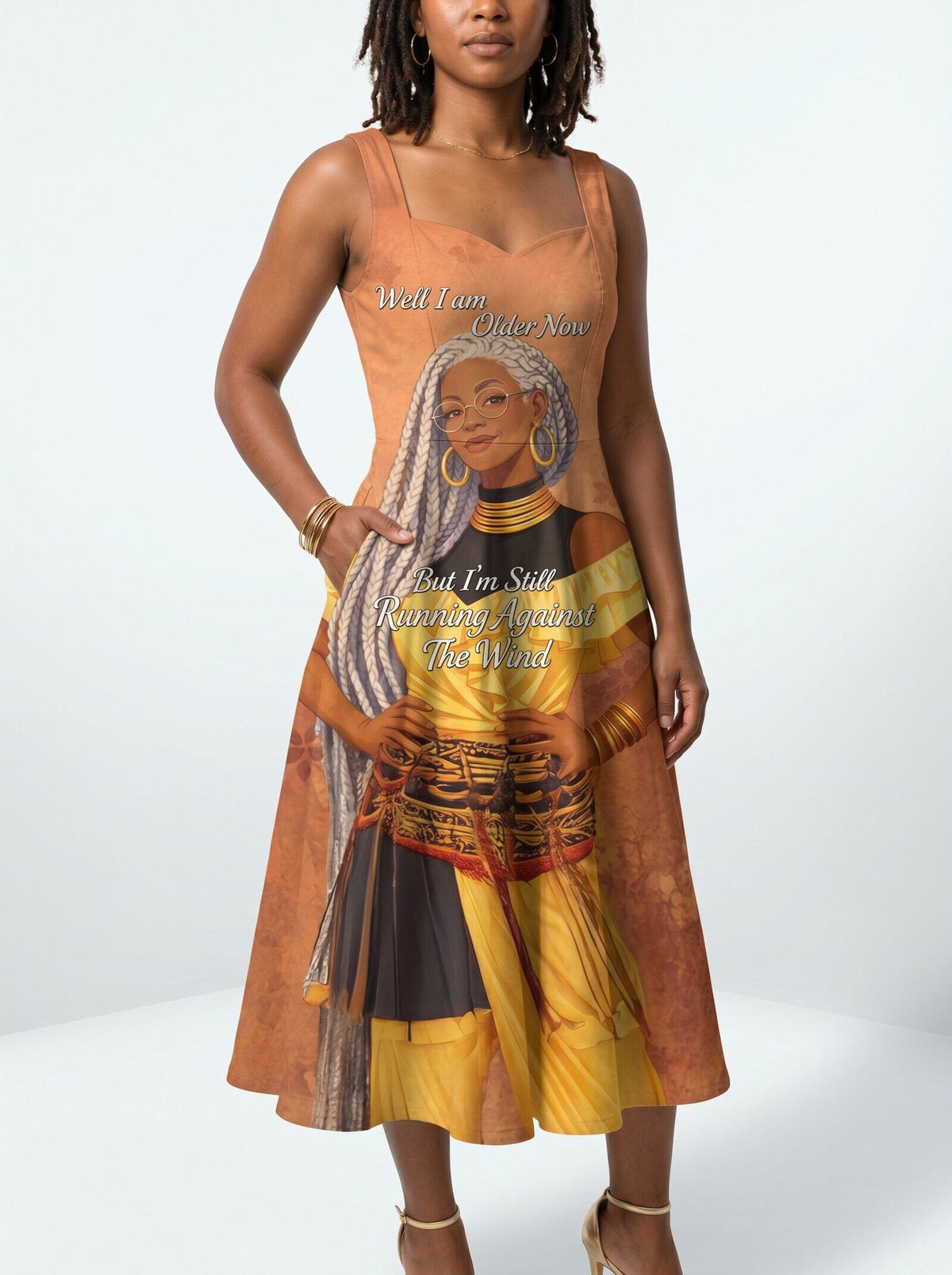 'Shujaa' Cotton Corset Dress