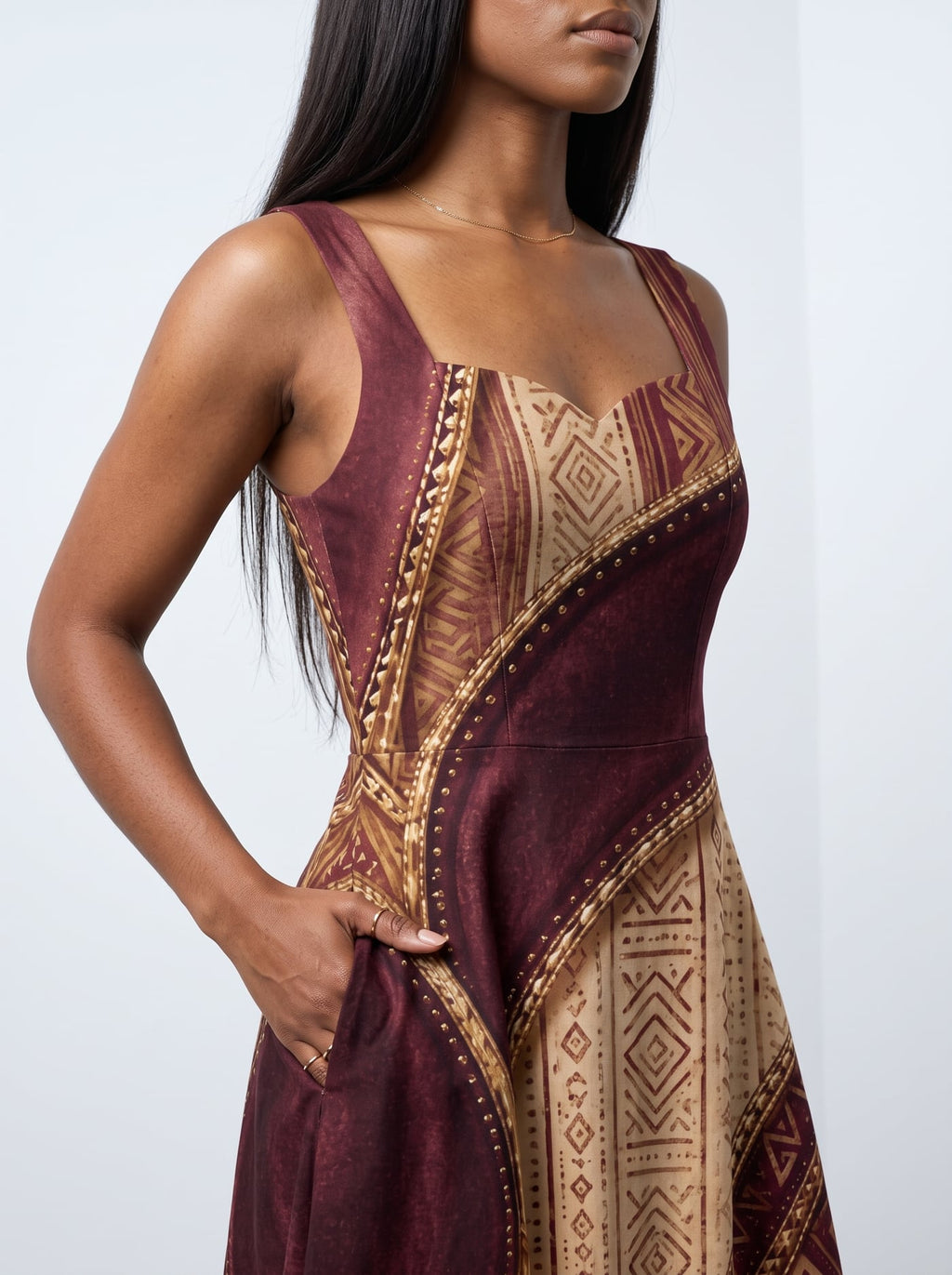 'Tapa' Corset Dress