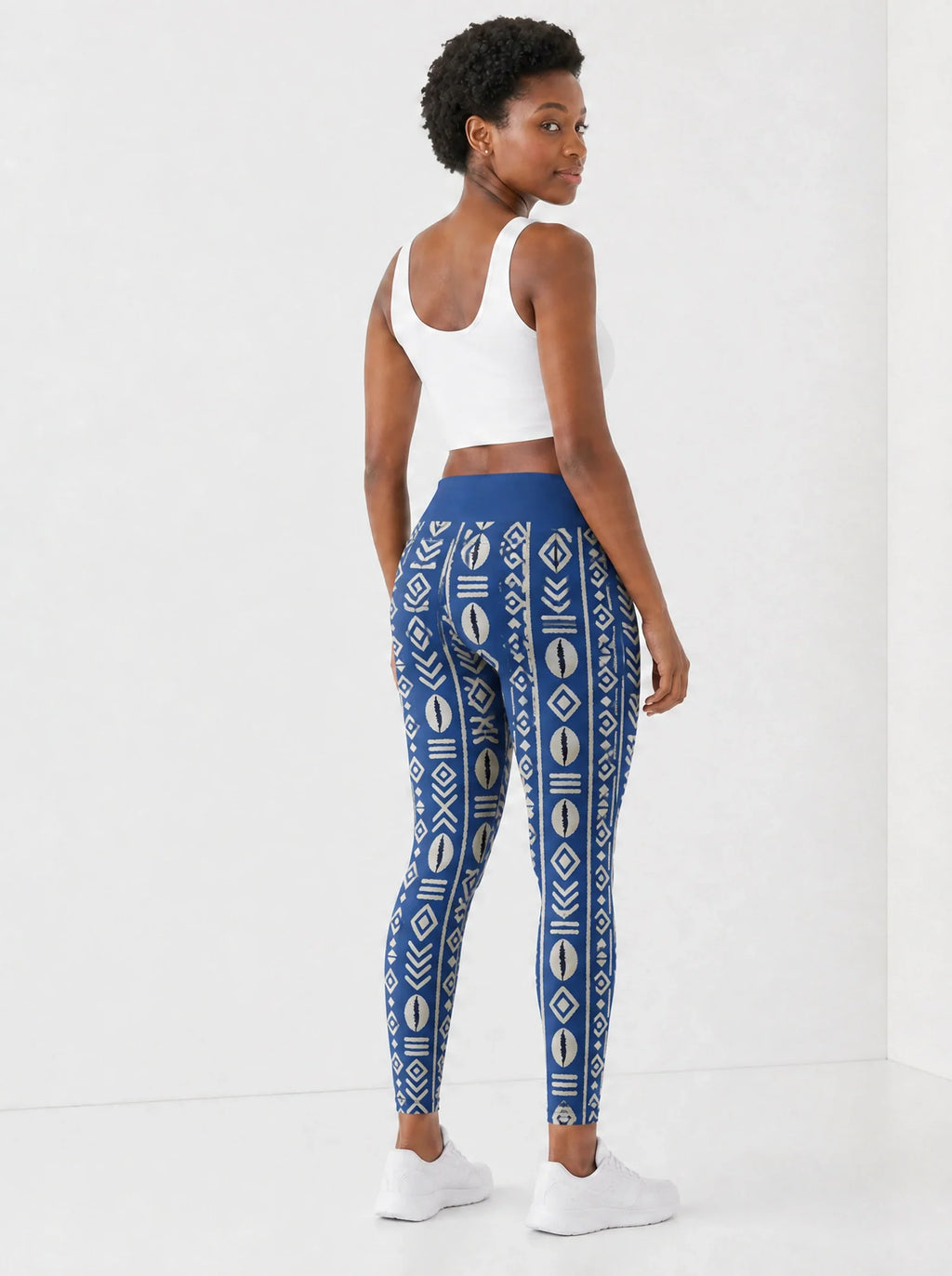'Oshun' Royal Blue Leggings