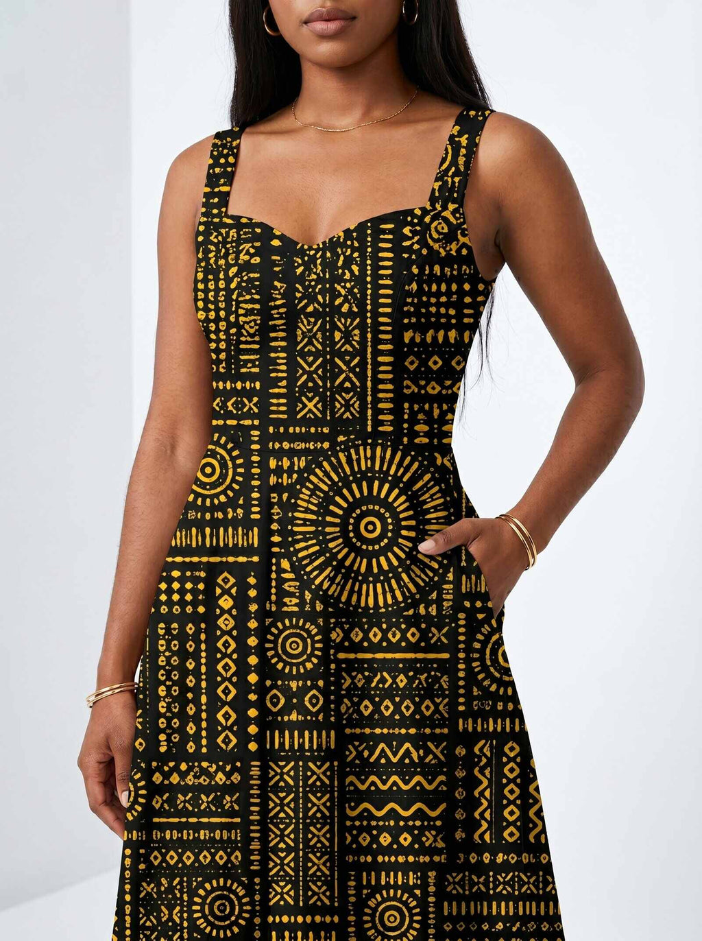 'Lamu' Cotton Corset Dress