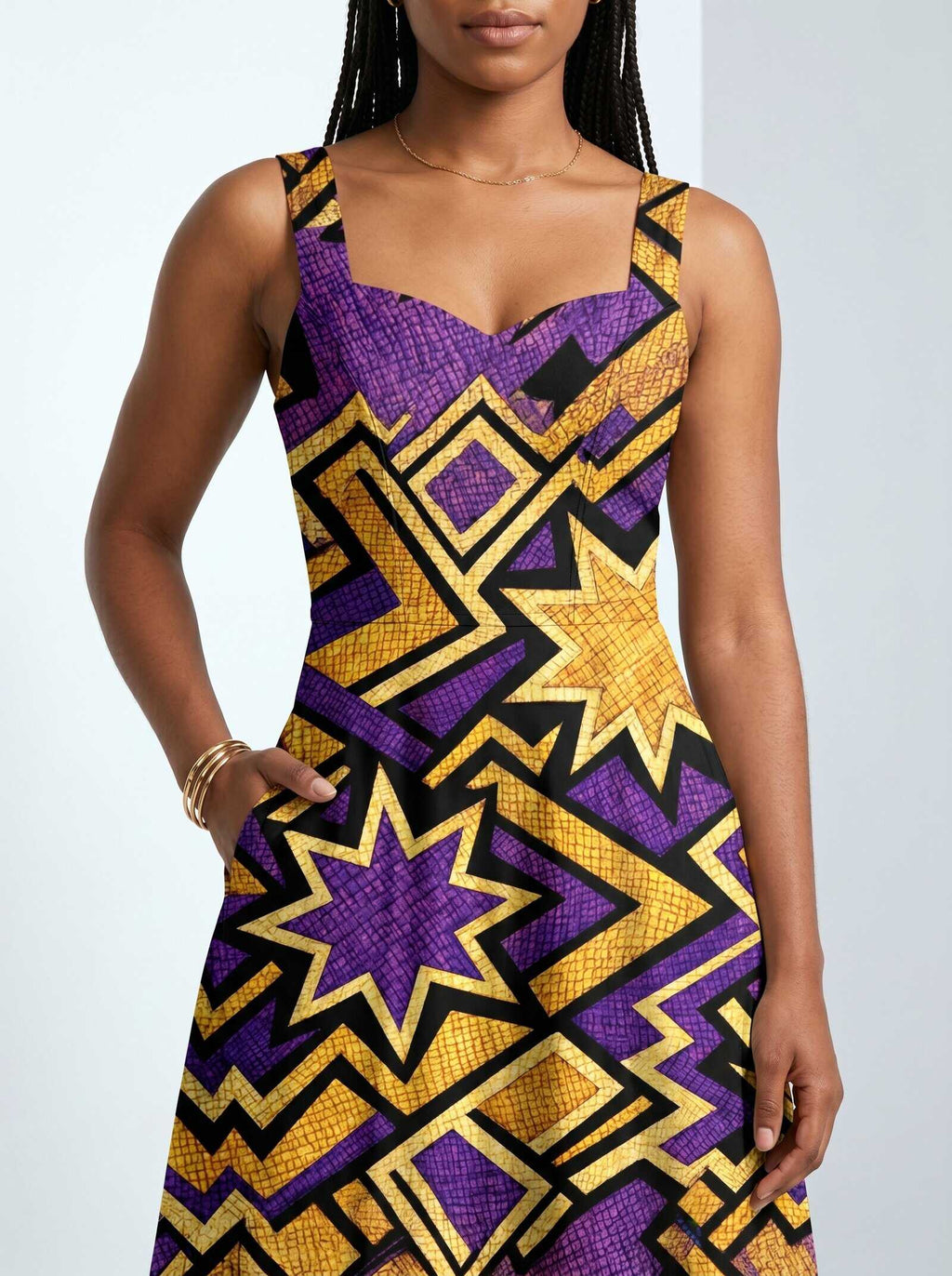 Sheba Cotton Corset Dress