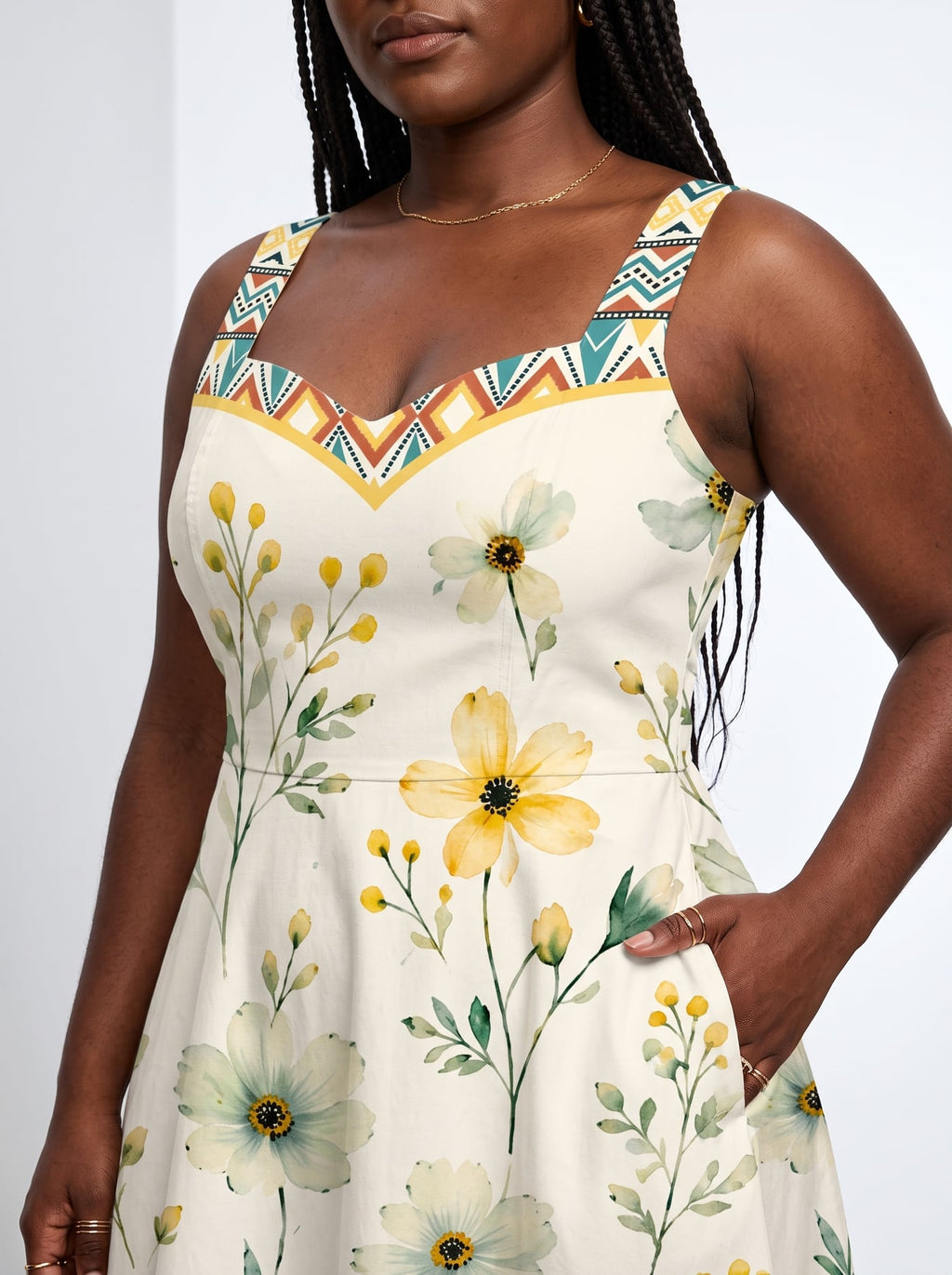 'Alizeti' Corset Dress