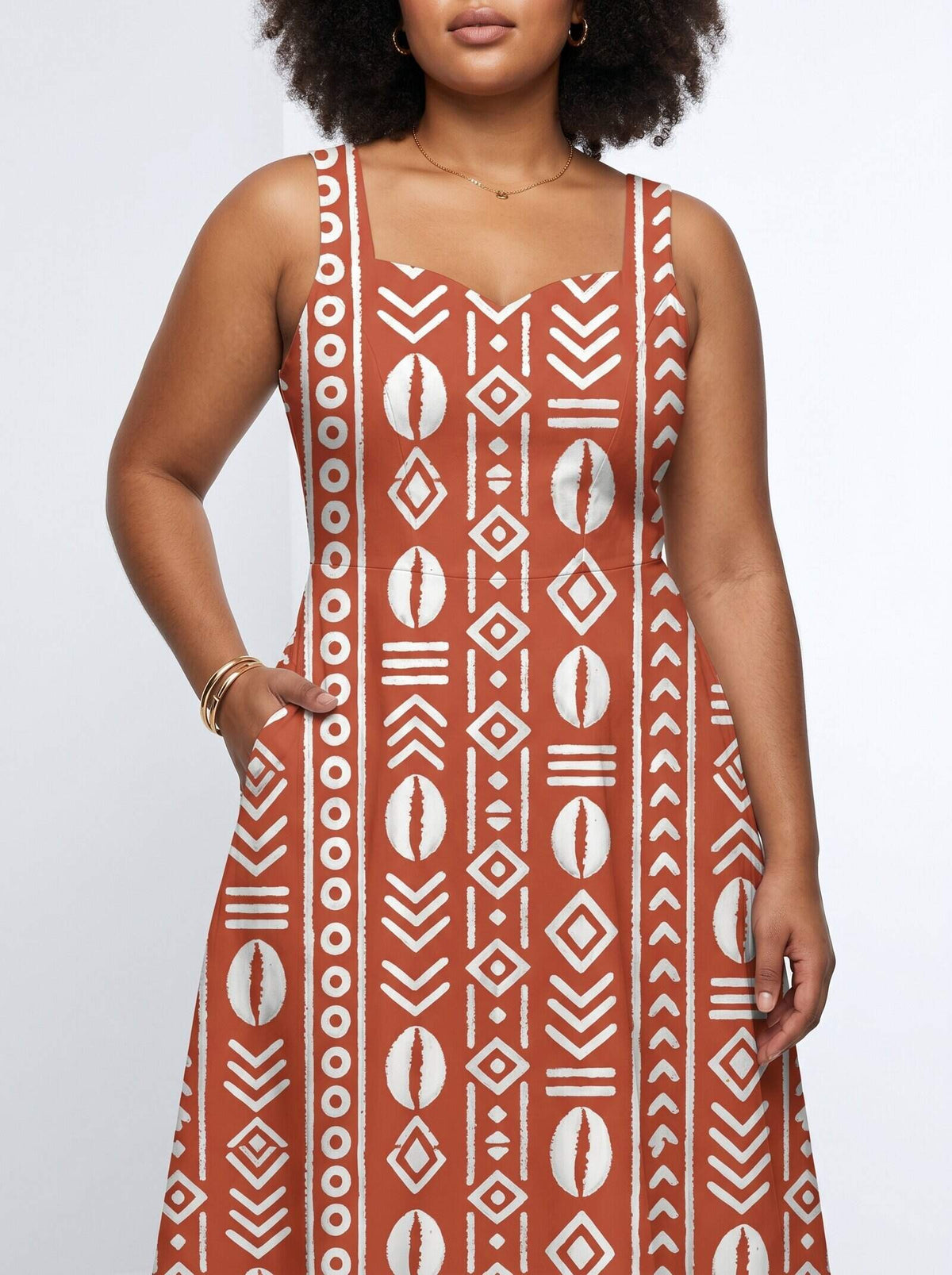 'Oshun Kijani' Corset Dress
