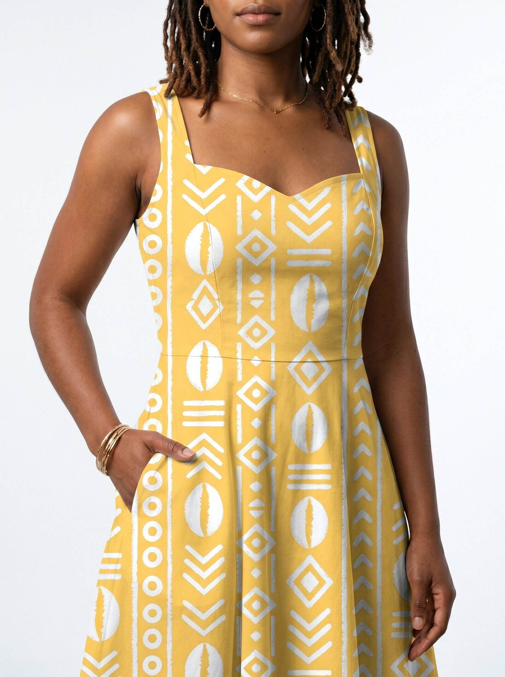 'Oshun Dhahabu' Corset Dress