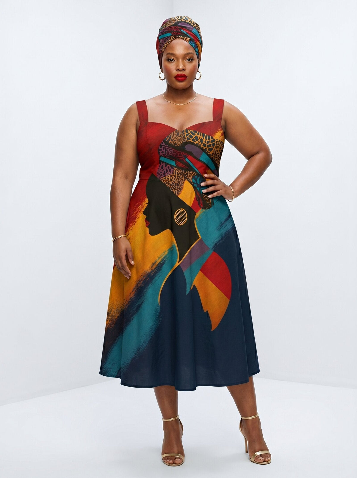 'Nala' Cotton Corset Dress