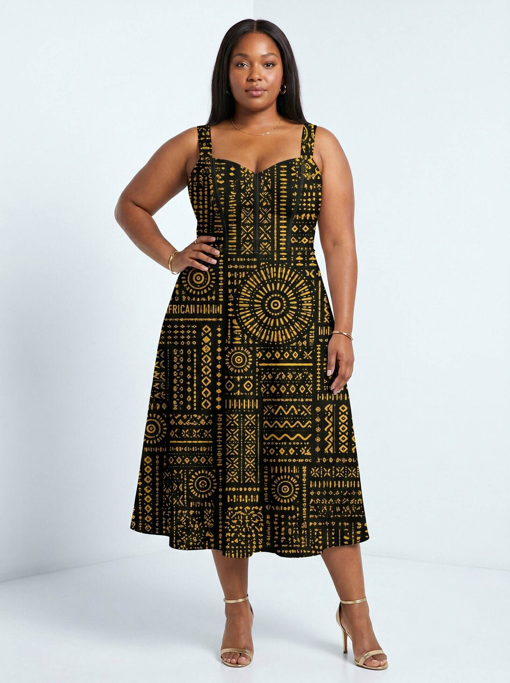 'Lamu' Cotton Corset Dress