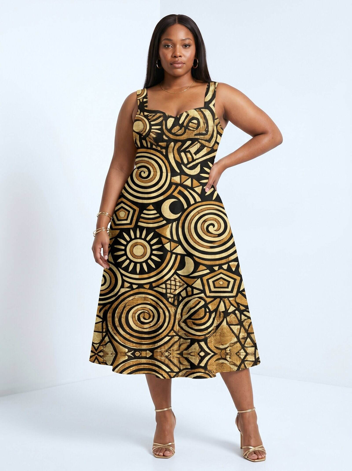 Sahara Cotton Corset Dress