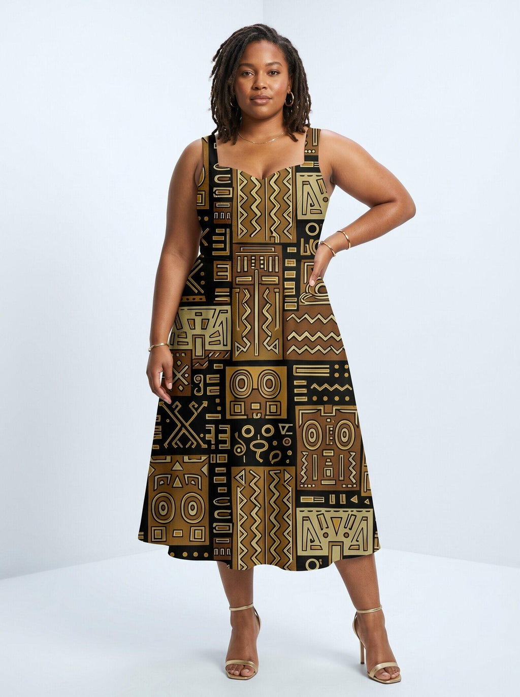 'Sankofa' Corset Dress