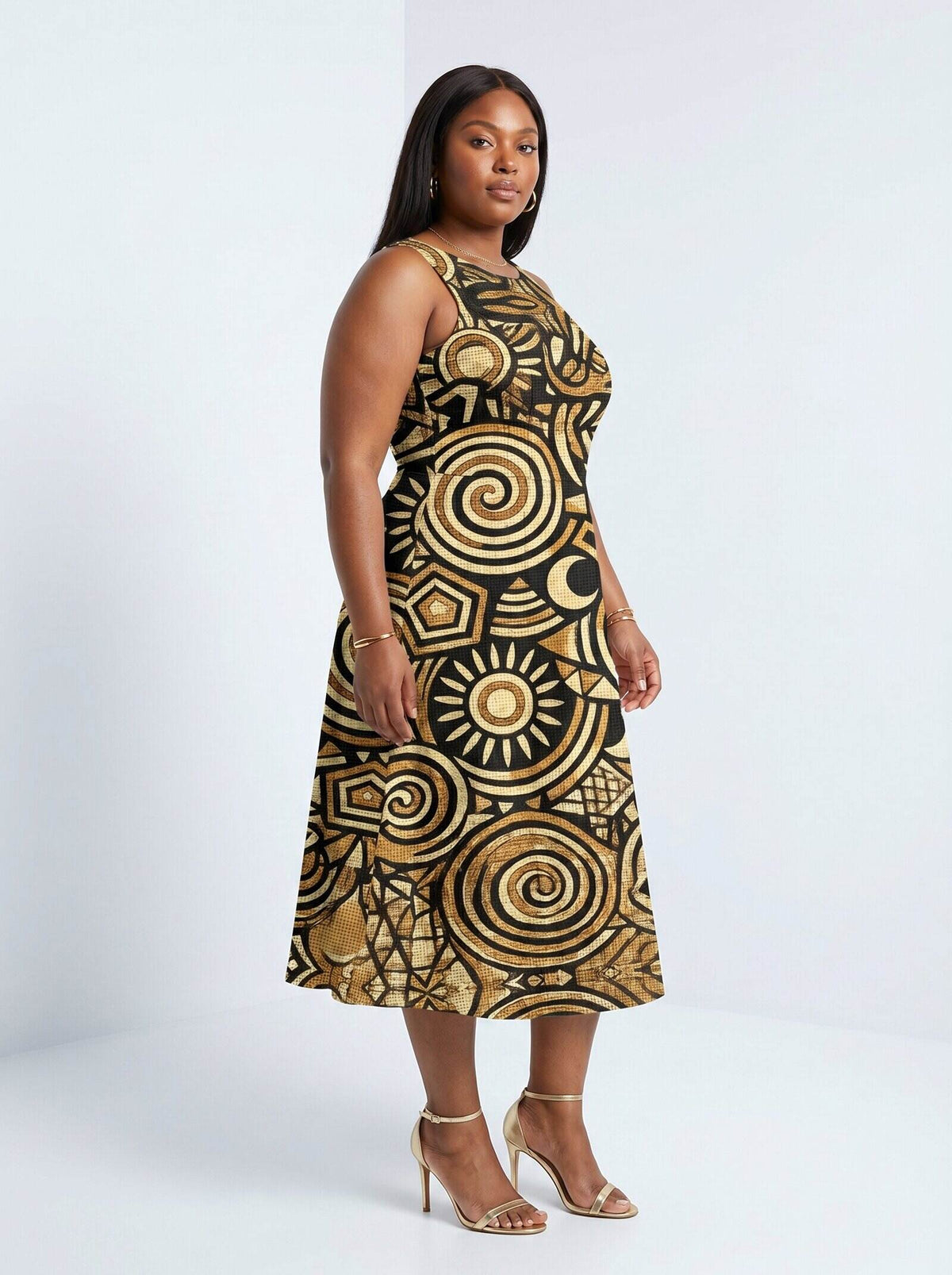 Sahara Cotton Corset Dress