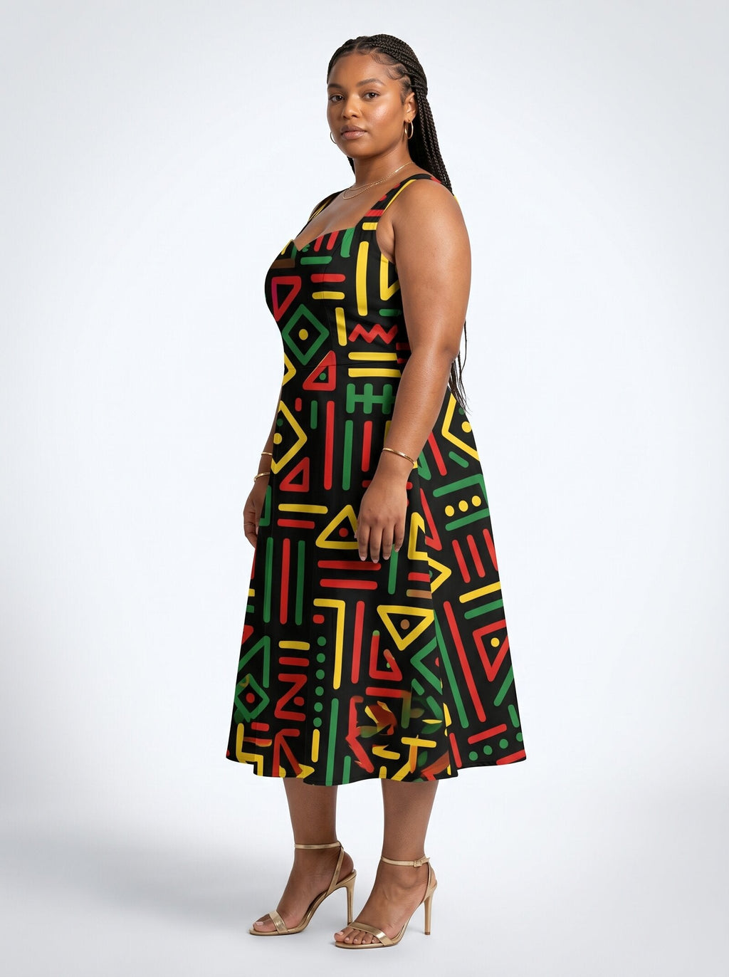'Nairobi' Cotton Corset Dress