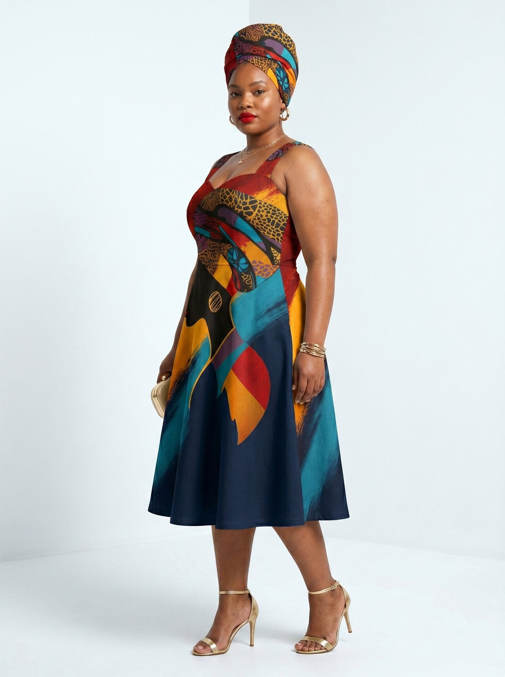 'Nala' Cotton Corset Dress