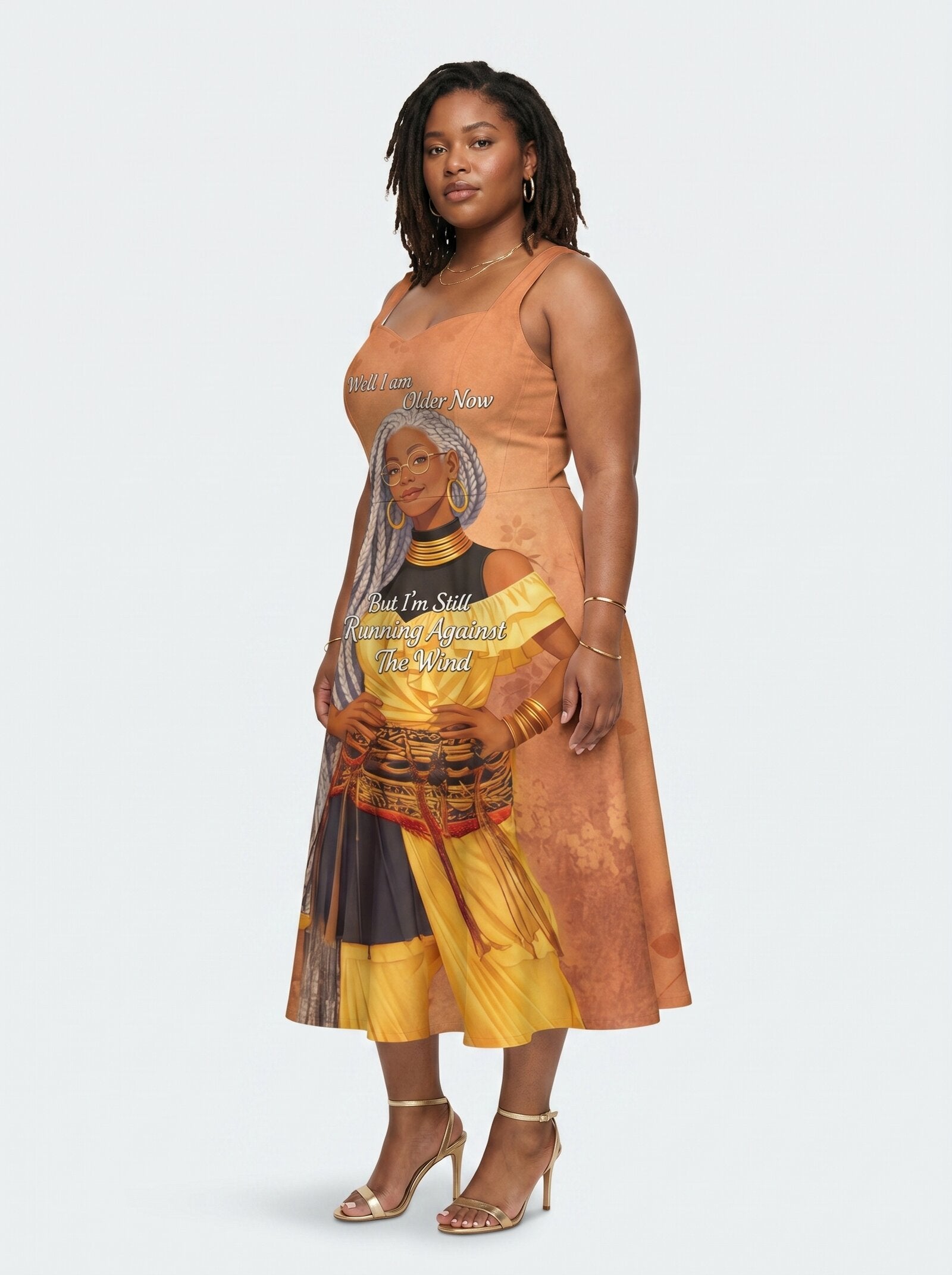 'Shujaa' Cotton Corset Dress