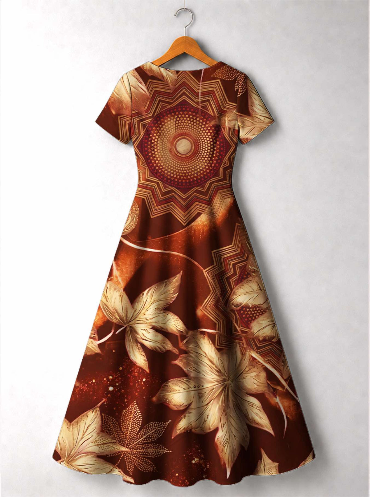 'Joto' Short Sleeve Maxi Dress