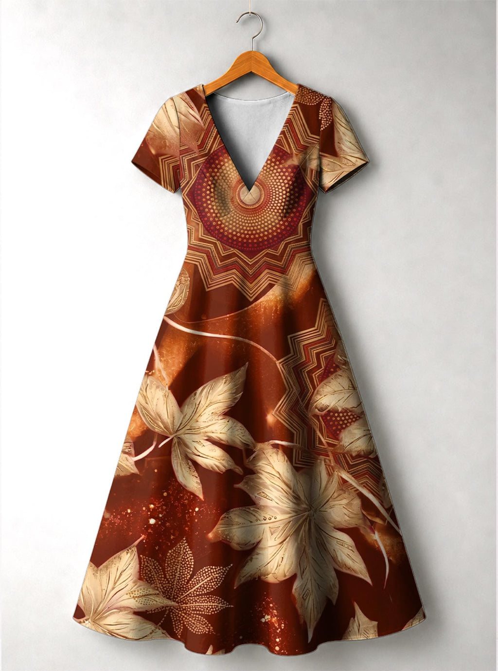 'Joto' Short Sleeve Maxi Dress