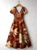 'Joto' Short Sleeve Maxi Dress