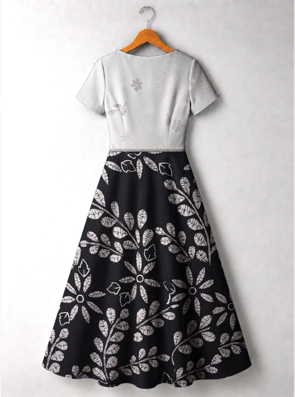 'Kivuli' Short Sleeve Maxi Dress