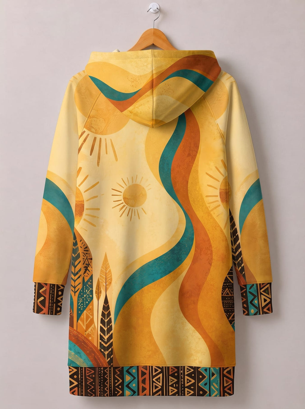 'August Queen Best Life' Hoodie Dress