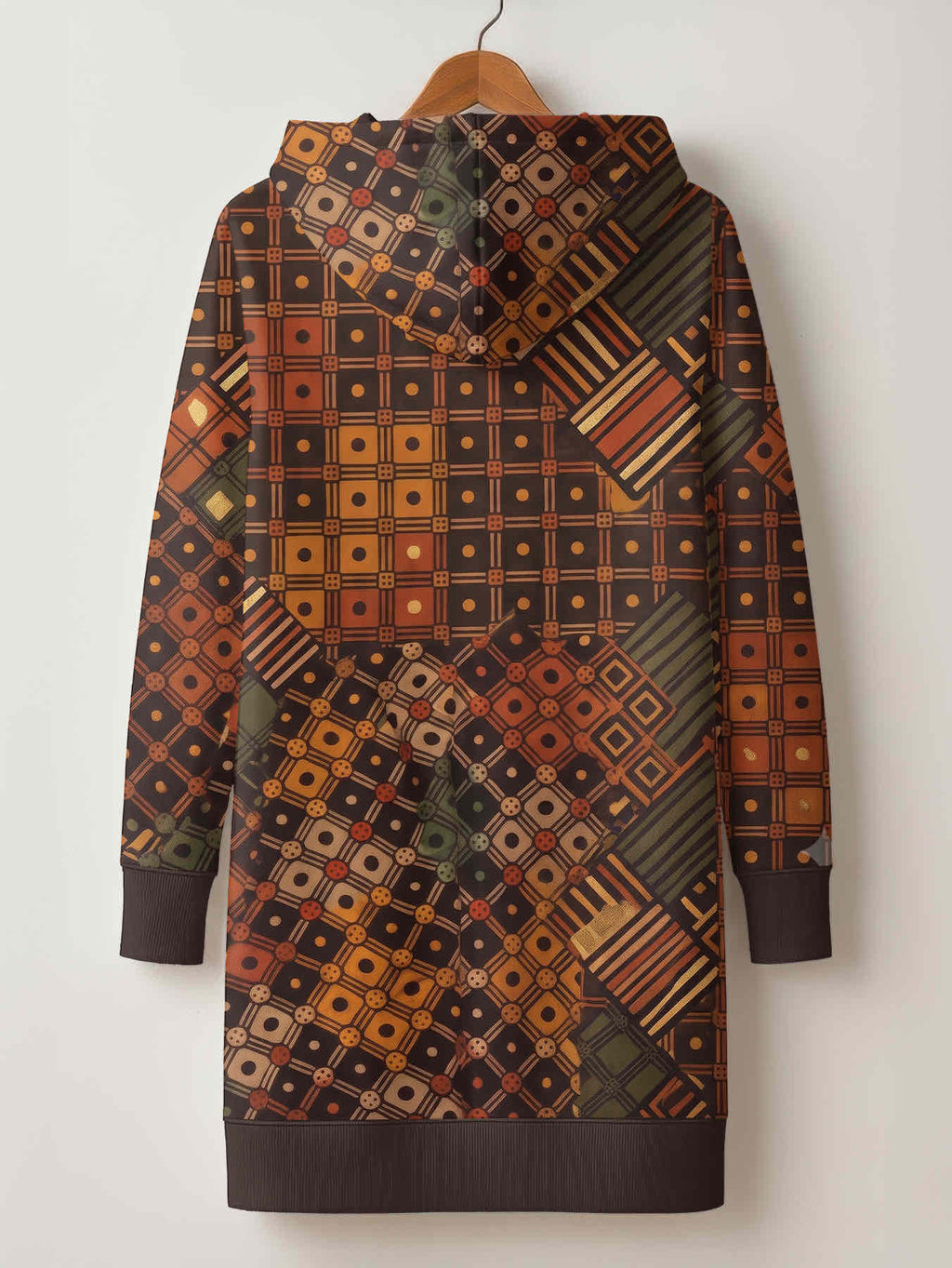 'Mkeka' Hoodie Dress