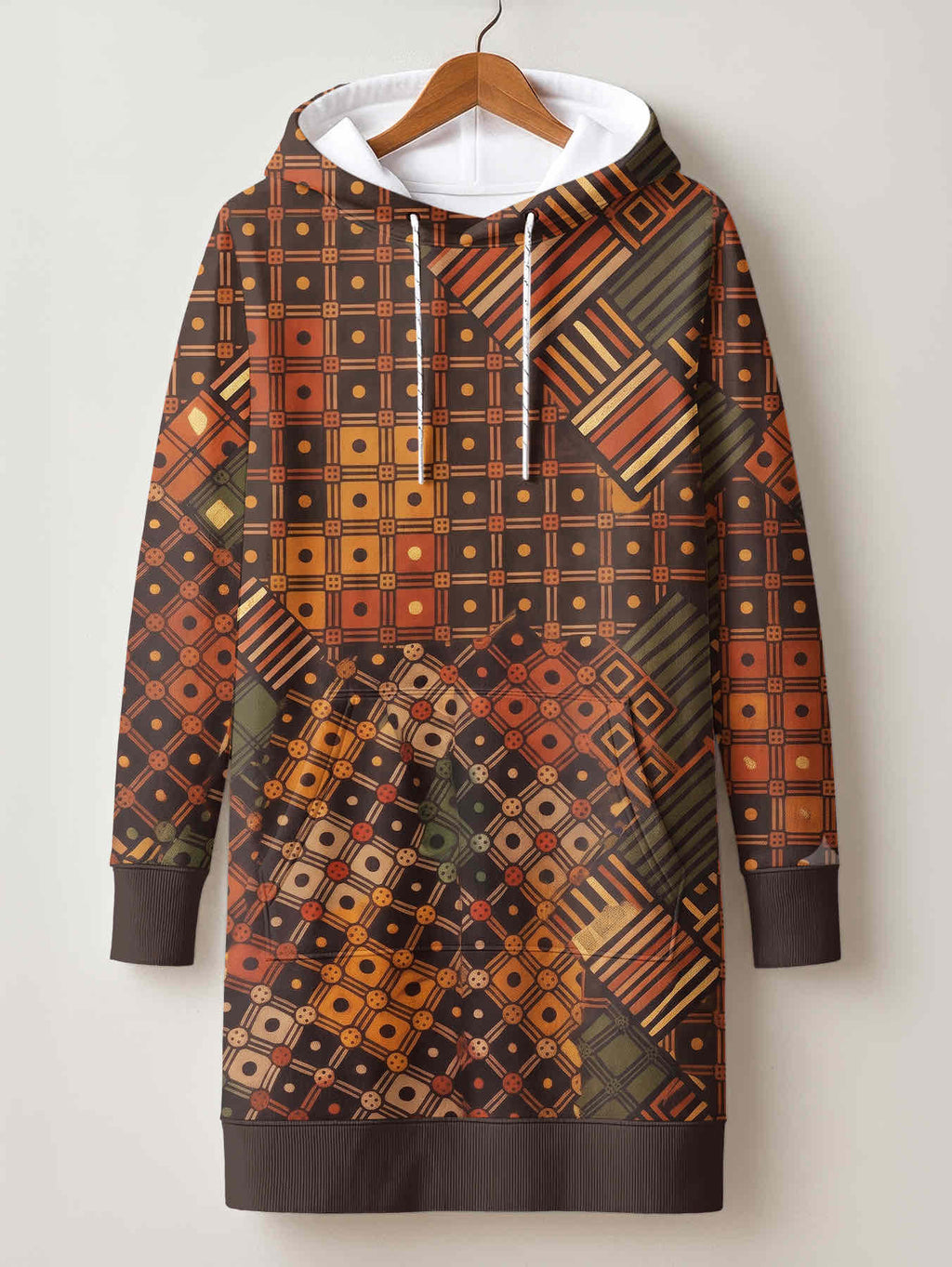 'Mkeka' Hoodie Dress