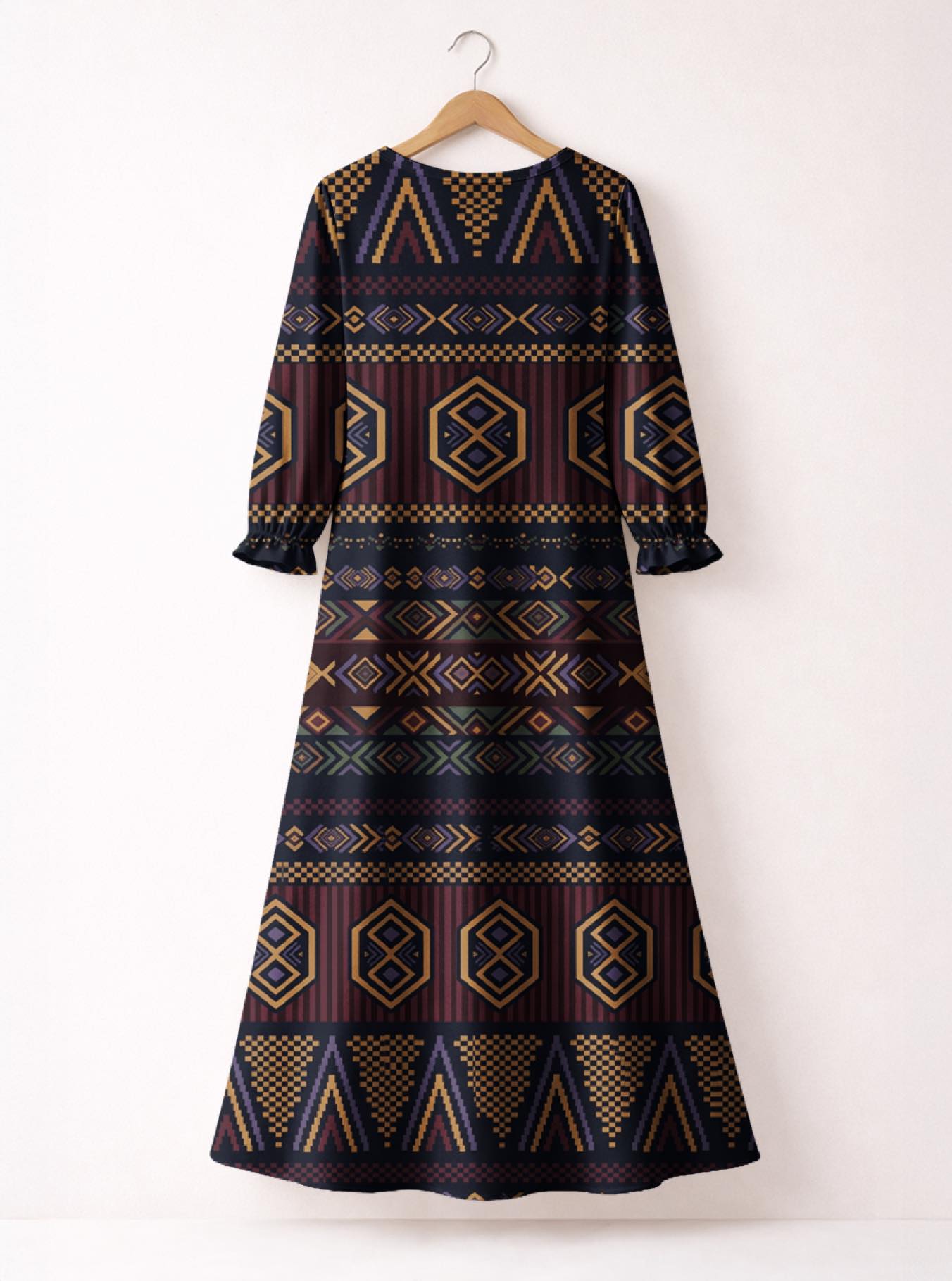 'Msuko' Long Sleeve Maxi Dress