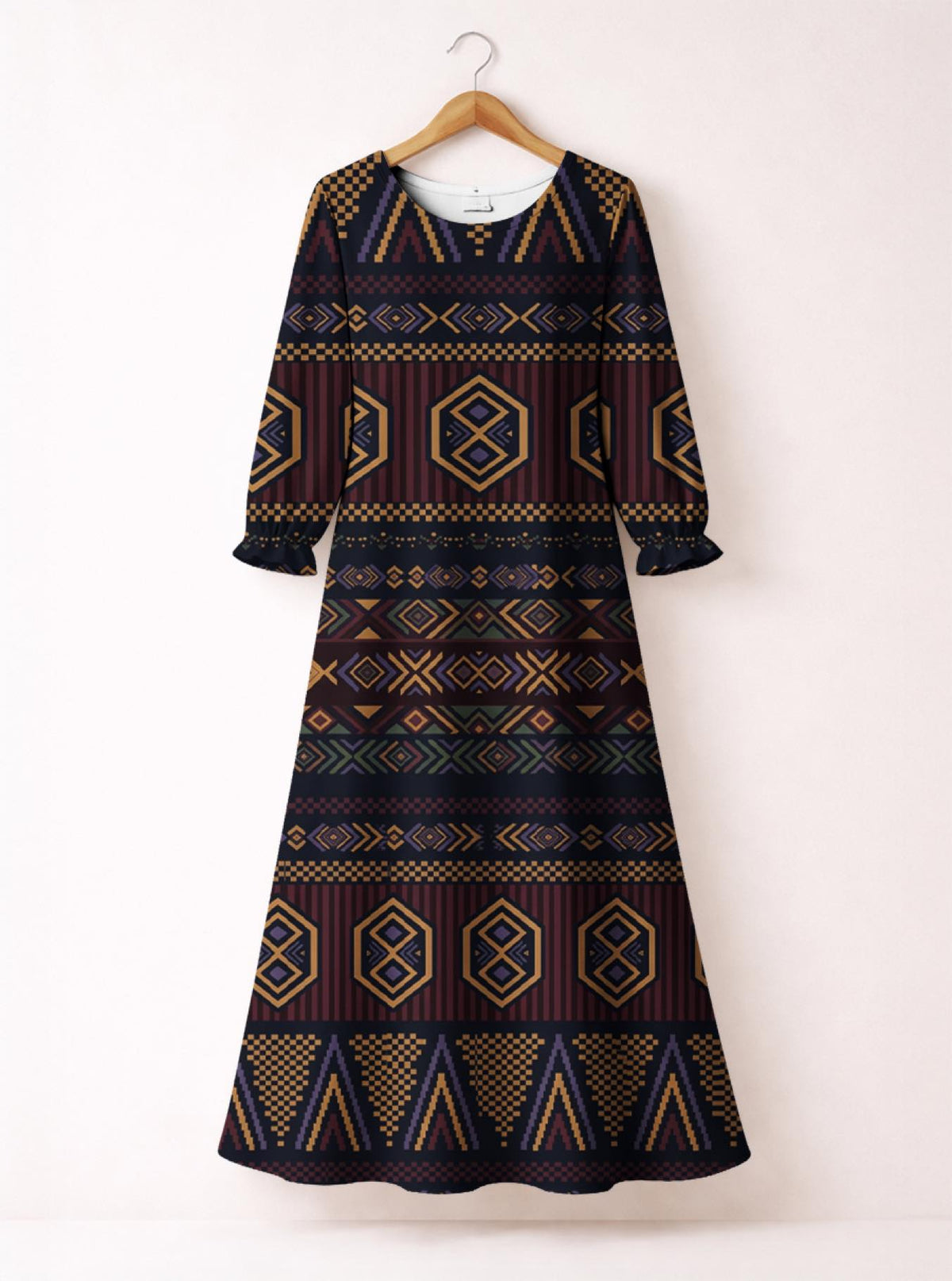 'Msuko' Long Sleeve Maxi Dress