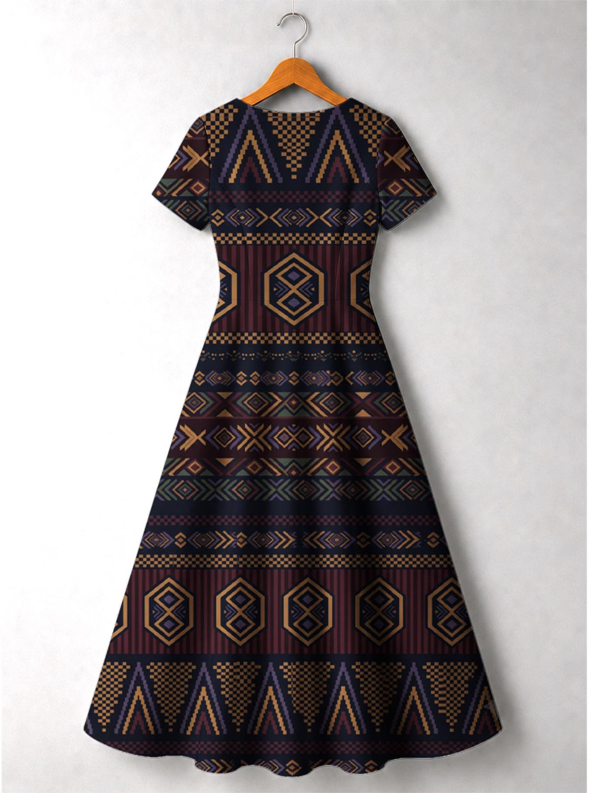 'Msuko' Short Sleeve Maxi Dress