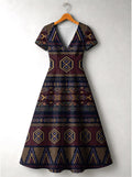 'Msuko' Short Sleeve Maxi Dress