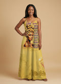 Yellow Orchid Maxi Dress