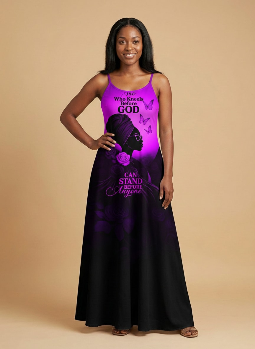 'Selah' Purple Maxi Dress
